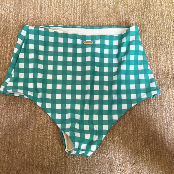 NWT Anthropologie High-waisted swim bottoms - Picture 3 of 4